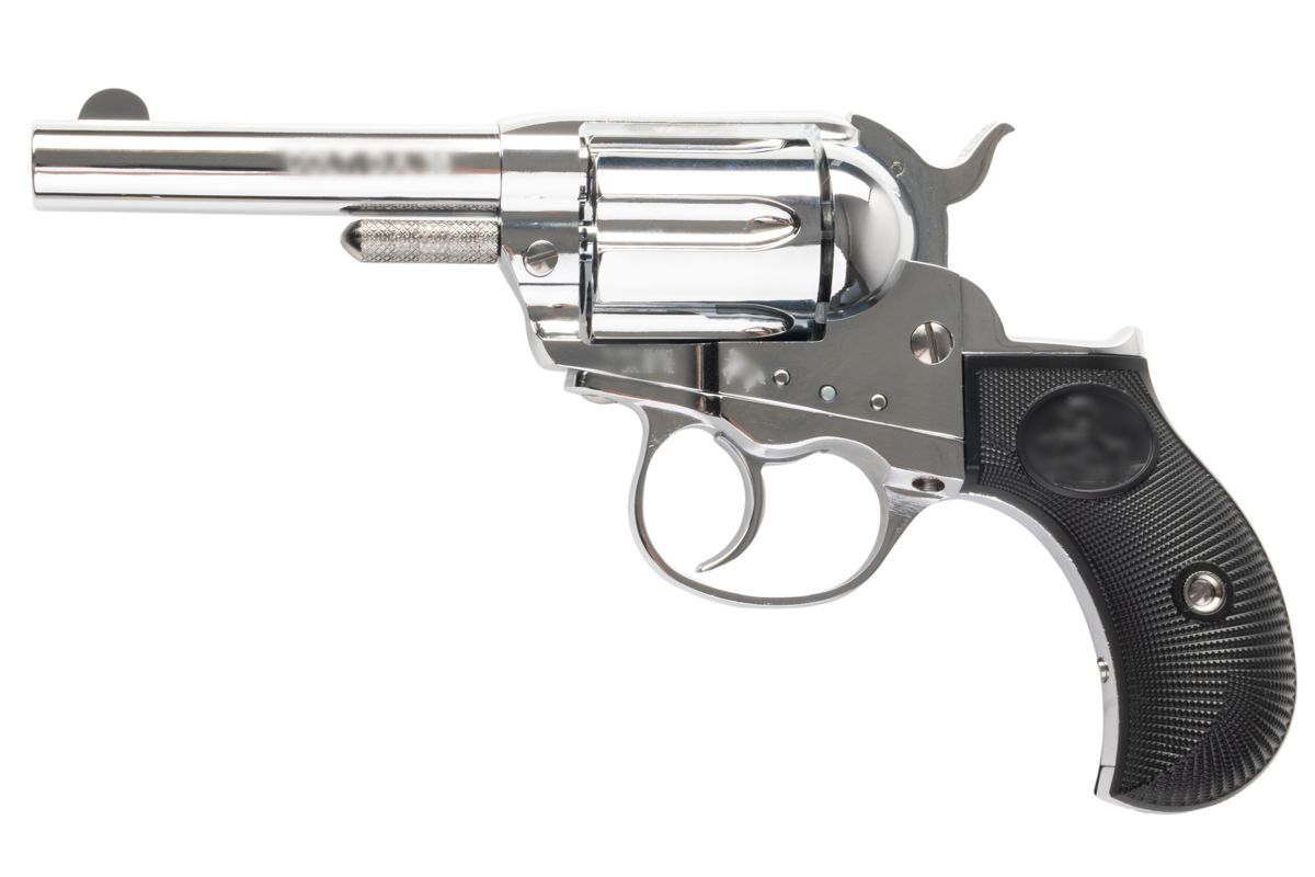 Hartford コルト ライトニング シェリフ 3.5 インチ モデルガン - 銀(ぎん)-AIRSOFT GOGO エアガン・サバゲー用品通販