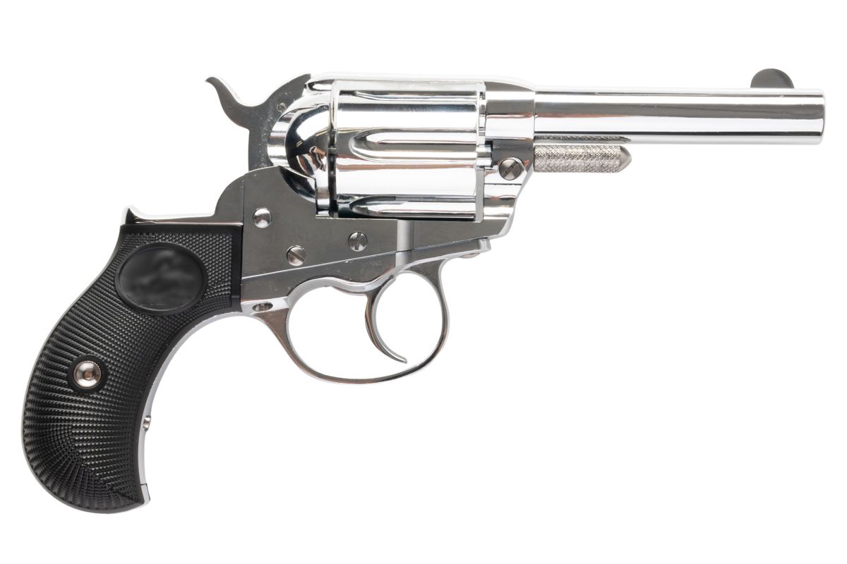 Hartford コルト ライトニング シェリフ 3.5 インチ モデルガン - 銀(ぎん)-AIRSOFT GOGO エアガン・サバゲー用品通販