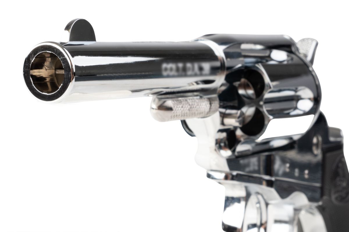 Hartford コルト ライトニング シェリフ 3.5 インチ モデルガン - 銀(ぎん)-AIRSOFT GOGO エアガン・サバゲー用品通販