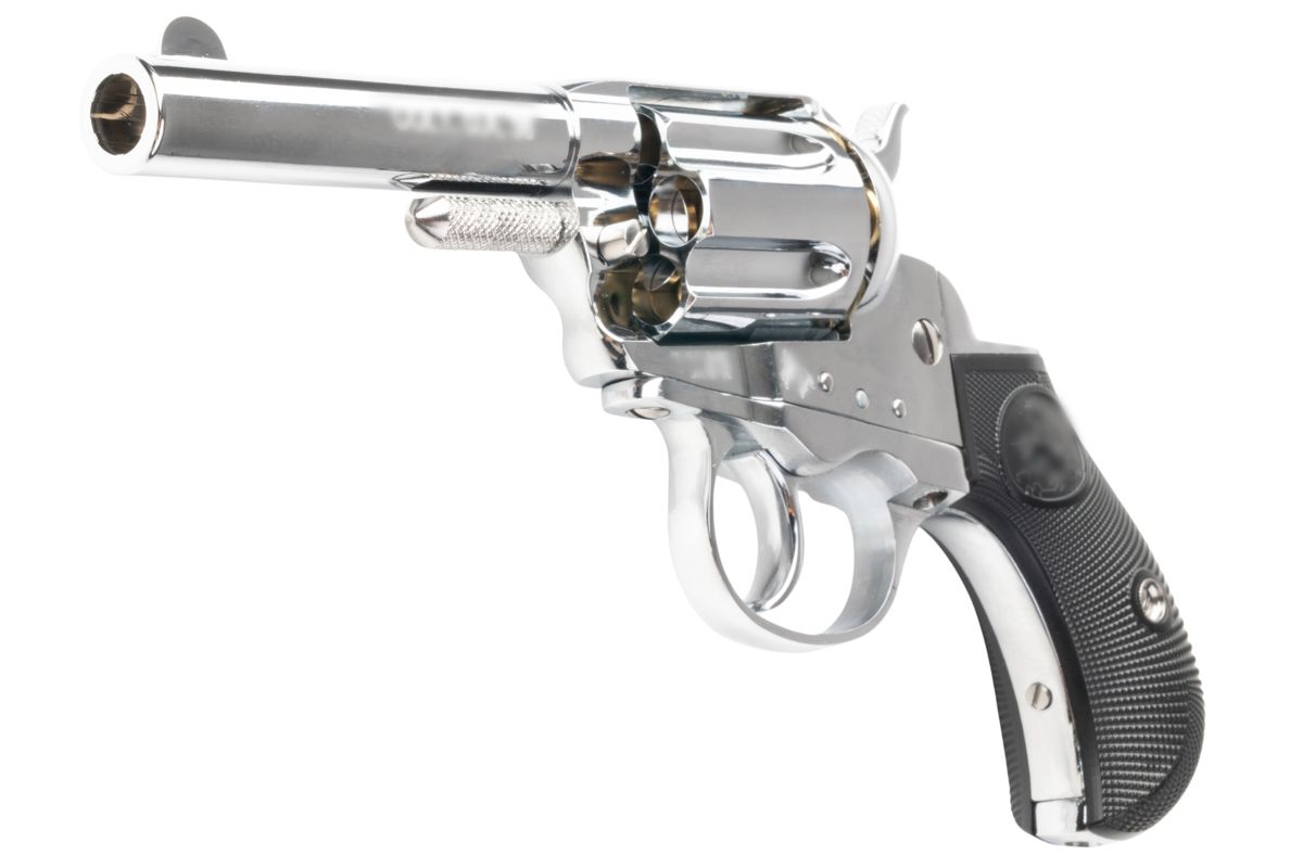 Hartford コルト ライトニング シェリフ 3.5 インチ モデルガン - 銀(ぎん)-AIRSOFT GOGO エアガン・サバゲー用品通販