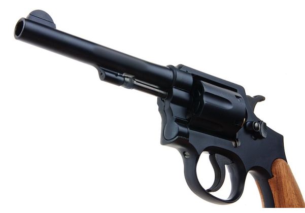 Hartford S&Wビクトリーモデル ヘビーウェイト 5インチ ブルーブラック リボルバー（模型銃）-AIRSOFT GOGO エアガン・サバゲー用品通販