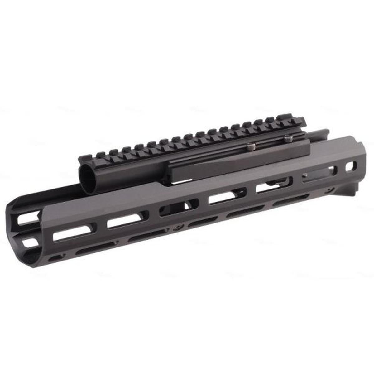 HEPHAESTUS 東京マルイ AK ハンドガード セット (10.5 インチ M-LOK) レイルドガスチューブ付き (タイプ III ハードコートアルマイト処理)-AIRSOFT GOGO エアガン・サバゲー用品通販