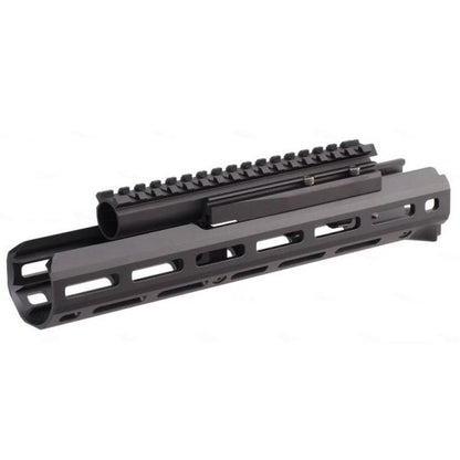 HEPHAESTUS 東京マルイ AK ハンドガード セット (10.5 インチ M-LOK) レイルドガスチューブ付き (タイプ III ハードコートアルマイト処理)-AIRSOFT GOGO エアガン・サバゲー用品通販