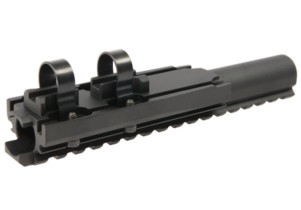 Hephaestus AKレイルガスチューブ（AK AEG / GBBRエアソフトシリーズ用、タイプIIIハードコートアルマイト）-AIRSOFT GOGO エアガン・サバゲー用品通販