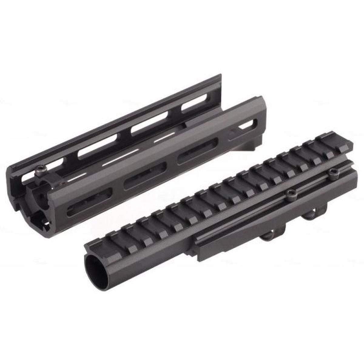 HEPHAESTUS GHK / LCT AK ハンドガード セット (6.5 インチ、M-LOK) レール付きガスチューブ (タイプ III ハードコート陽極酸化処理) 付き-AIRSOFT GOGO エアガン・サバゲー用品通販