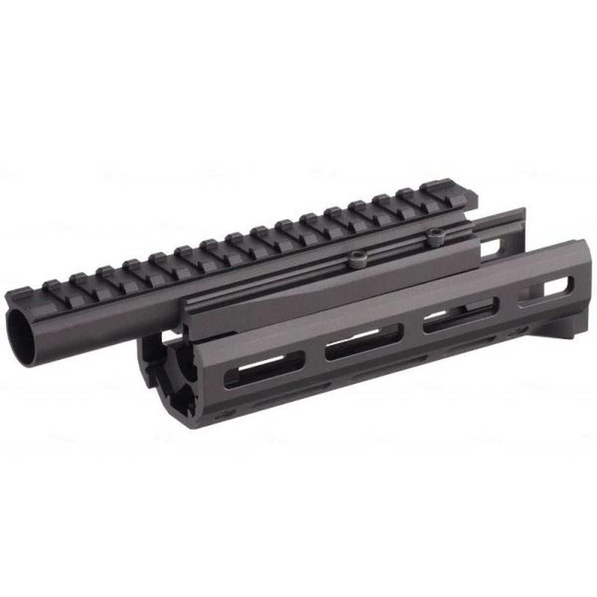 HEPHAESTUS GHK / LCT AK ハンドガード セット (6.5 インチ、M-LOK) レール付きガスチューブ (タイプ III ハードコート陽極酸化処理) 付き-AIRSOFT GOGO エアガン・サバゲー用品通販