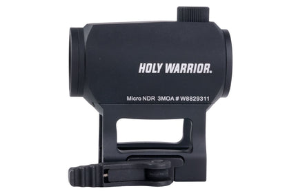 HOLY WARRIOR NDR 3 MOA レッド ドット ライザー マウント付き - ブラック (耐水性) (NRD-2)-AIRSOFT GOGO エアガン・サバゲー用品通販