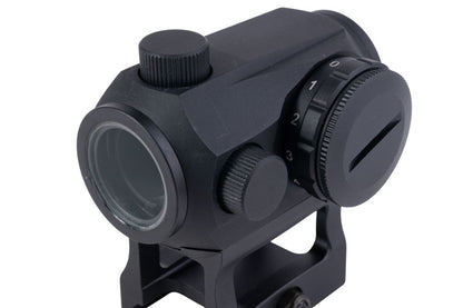 HOLY WARRIOR NDR 3 MOA レッド ドット ライザー マウント付き - ブラック (耐水性) (NRD-2)-AIRSOFT GOGO エアガン・サバゲー用品通販
