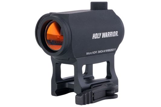 HOLY WARRIOR NDR 3 MOA レッド ドット ライザー マウント付き - ブラック (耐水性) (NRD-2)-AIRSOFT GOGO エアガン・サバゲー用品通販