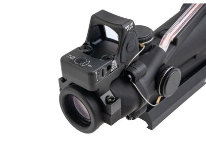 HOLY WARRIOR TA11 ACOG 3.5倍 RMRファイバーオプティックイルミネーションライフルスコープ - ブラック-AIRSOFT GOGO エアガン・サバゲー用品通販