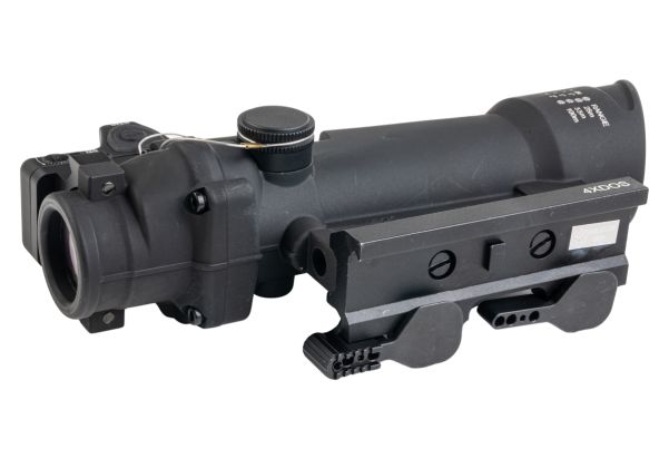 HOLY WARRIOR TA11 ACOG 3.5倍 RMRファイバーオプティックイルミネーションライフルスコープ - ブラック-AIRSOFT GOGO エアガン・サバゲー用品通販