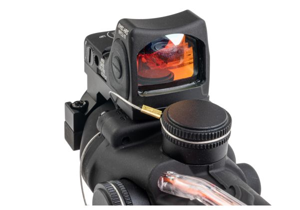 HOLY WARRIOR TA11 ACOG 3.5倍 RMRファイバーオプティックイルミネーションライフルスコープ - ブラック-AIRSOFT GOGO エアガン・サバゲー用品通販