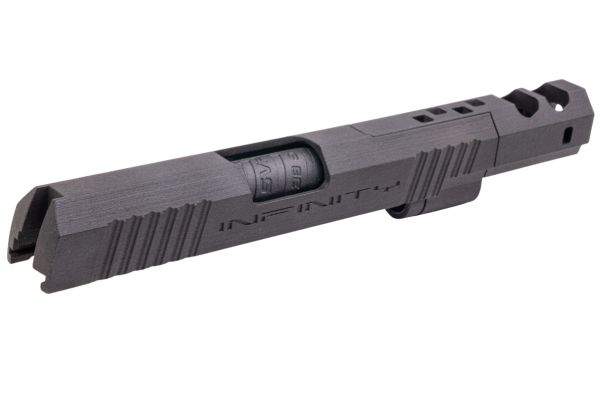 Hypertek Hi Capa 3Dプリント ヘビーウェイト 銀スタイル オープン 4.3インチ ハイブリッドGBBスライドキット - V2-AIRSOFT GOGO エアガン・サバゲー用品通販