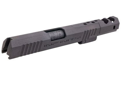 Hypertek Hi Capa 3Dプリント ヘビーウェイト 銀スタイル オープン 4.3インチ ハイブリッドGBBスライドキット - V2-AIRSOFT GOGO エアガン・サバゲー用品通販