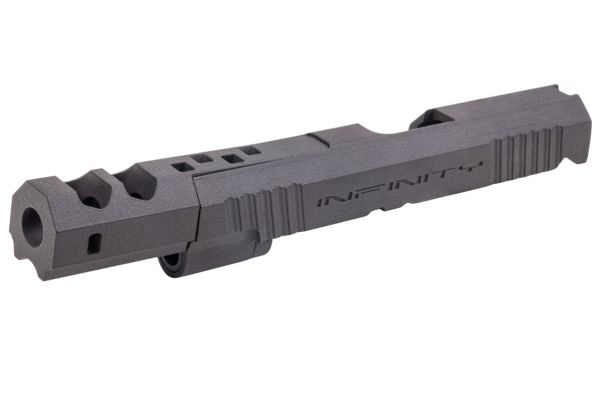 Hypertek Hi Capa 3Dプリント ヘビーウェイト 銀スタイル オープン 4.3インチ ハイブリッドGBBスライドキット - V2-AIRSOFT GOGO エアガン・サバゲー用品通販