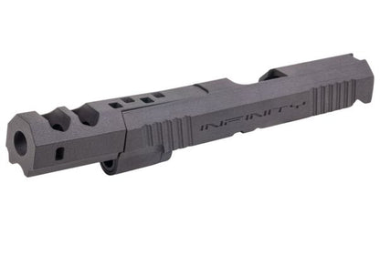 Hypertek Hi Capa 3Dプリント ヘビーウェイト 銀スタイル オープン 4.3インチ ハイブリッドGBBスライドキット - V2-AIRSOFT GOGO エアガン・サバゲー用品通販