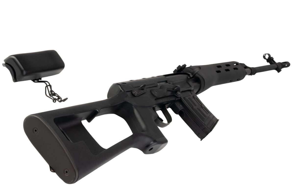 KING ARMS SVD ドラグノフ エアソフト AEG スナイパーライフル ウルトラグレード - ブラック-AIRSOFT GOGO エアガン・サバゲー用品通販