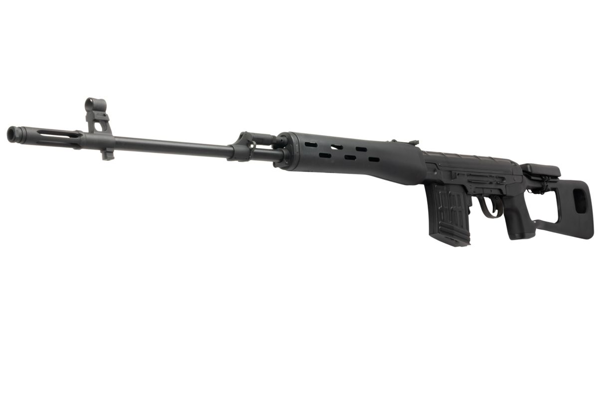 KING ARMS SVD ドラグノフ エアソフト AEG スナイパーライフル ウルトラグレード - ブラック-AIRSOFT GOGO エアガン・サバゲー用品通販