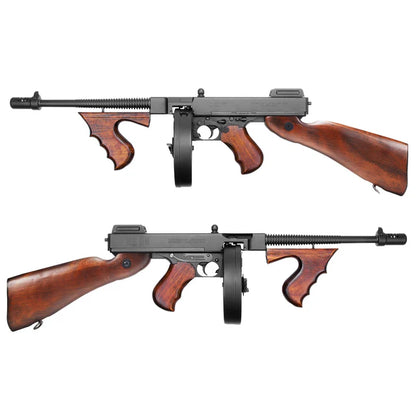 KING ARMS トンプソン M1928 シカゴ AEG エアソフト - リアルウッド (AG-258-WO)-AIRSOFT GOGO エアガン・サバゲー用品通販