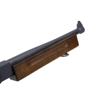 King Arms トンプソン M1A1 ミリタリー AEG エアソフトガン - リアルウッド- シルバー(AG-263) (Copy)-AIRSOFT GOGO エアガン・サバゲー用品通販