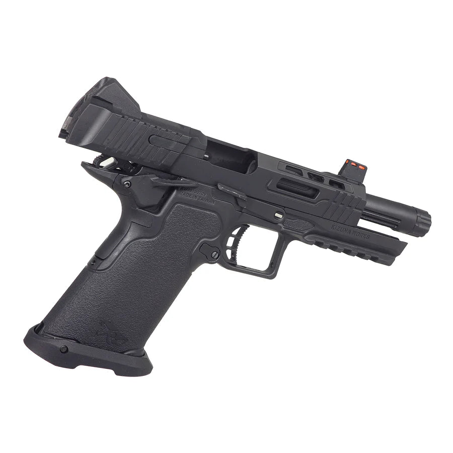 Kizuna Works バジリスク BSK43 ガスブローバック エアソフトガン - ブラック (KW-P0049)-AIRSOFT GOGO エアガン・サバゲー用品通販