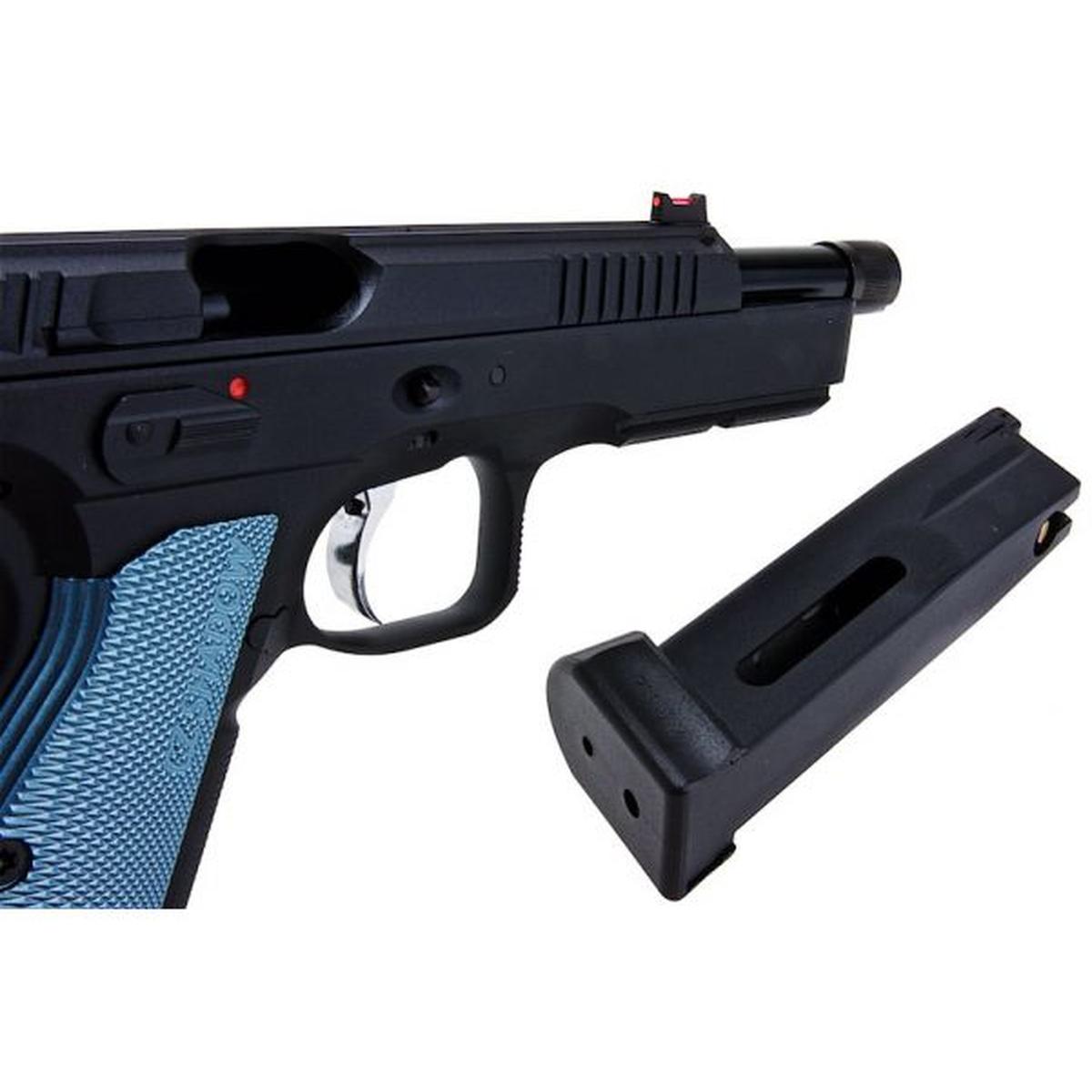 KJ WORKS CZ SHADOW 2 CO2 ピストル (ASG ライセンス) - ネジ付きバレルバージョン-AIRSOFT GOGO エアガン・サバゲー用品通販