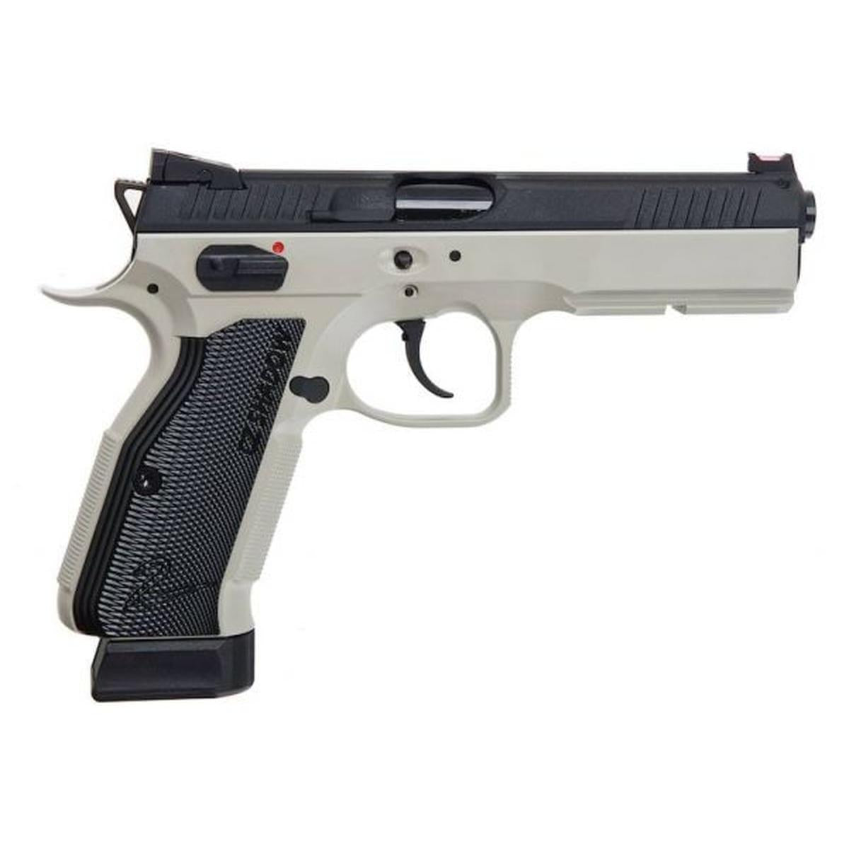 KJ WORKS CZ SHADOW 2 GBB エアソフト ピストル - アーバン グレー フレーム (ASG ライセンス)-AIRSOFT GOGO エアガン・サバゲー用品通販
