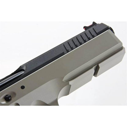 KJ WORKS CZ SHADOW 2 GBB エアソフト ピストル - アーバン グレー フレーム (ASG ライセンス)-AIRSOFT GOGO エアガン・サバゲー用品通販