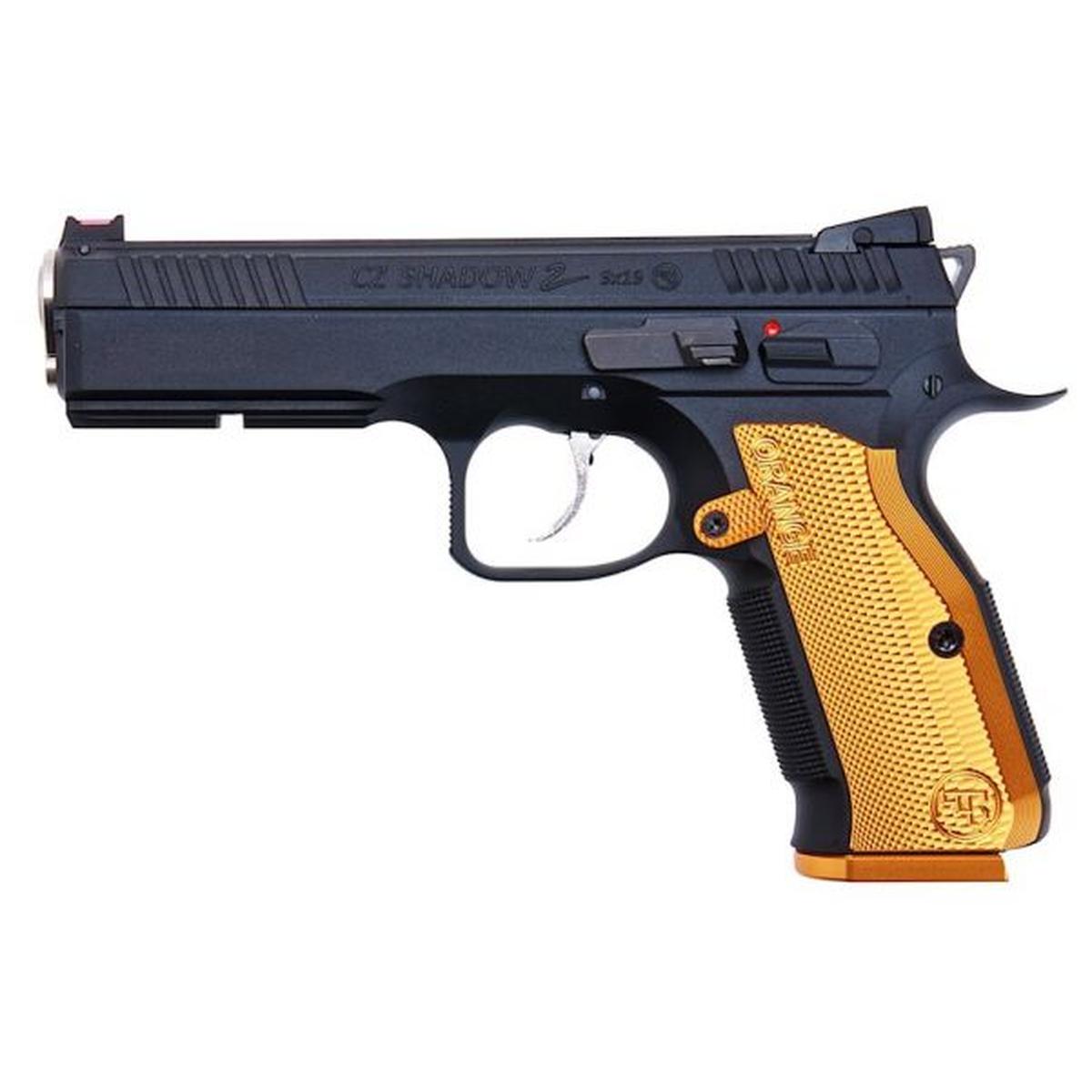 KJ WORKS CZ SHADOW 2 ピストル (ASG ライセンス) - オレンジ-AIRSOFT GOGO エアガン・サバゲー用品通販