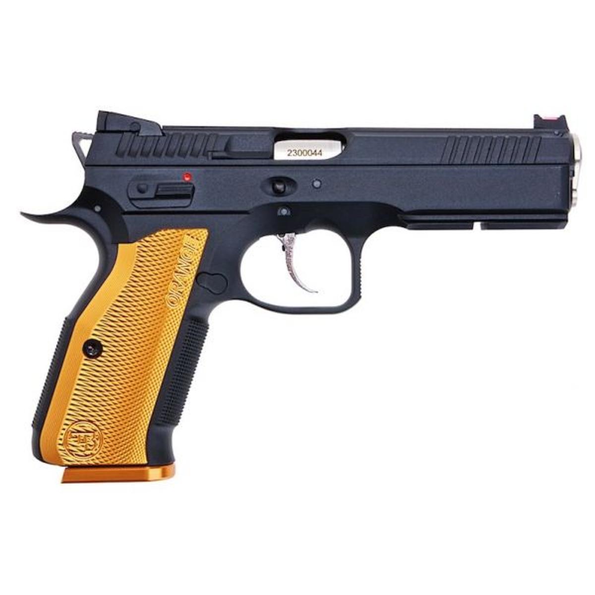 KJ WORKS CZ SHADOW 2 ピストル (ASG ライセンス) - オレンジ-AIRSOFT GOGO エアガン・サバゲー用品通販