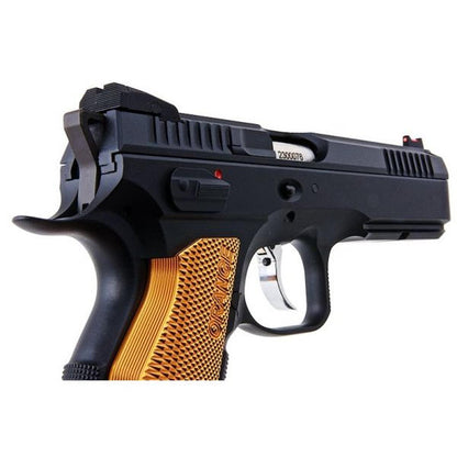 KJ WORKS CZ SHADOW 2 ピストル (ASG ライセンス) - オレンジ-AIRSOFT GOGO エアガン・サバゲー用品通販