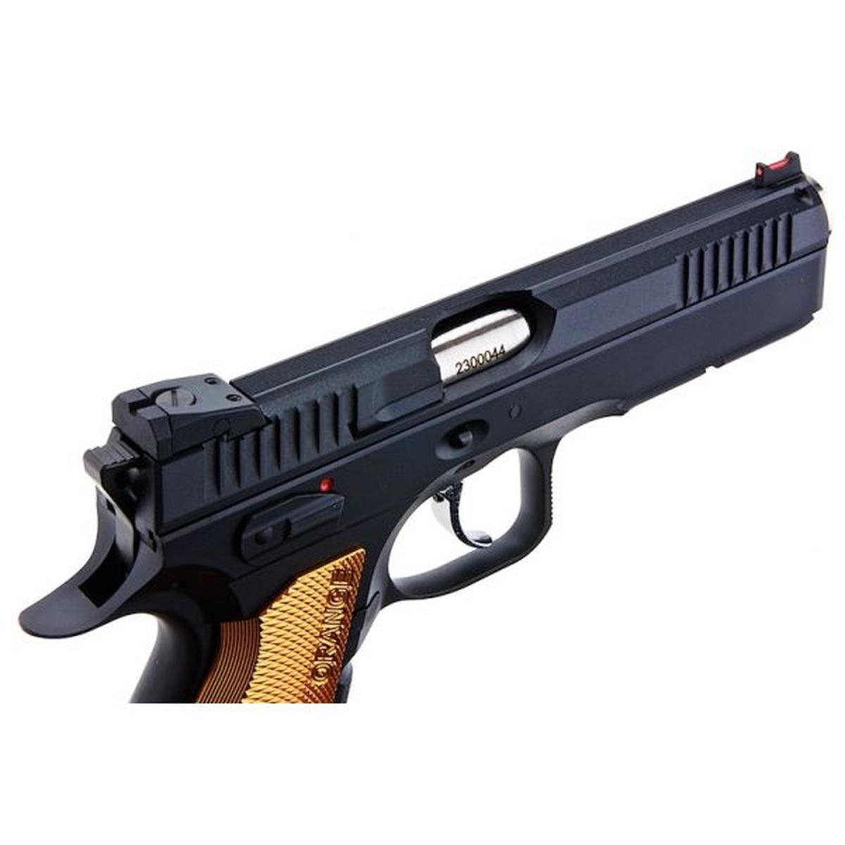 KJ WORKS CZ SHADOW 2 ピストル (ASG ライセンス) - オレンジ-AIRSOFT GOGO エアガン・サバゲー用品通販