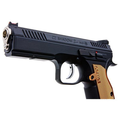 KJ WORKS CZ SHADOW 2 ピストル (ASG ライセンス) - オレンジ-AIRSOFT GOGO エアガン・サバゲー用品通販