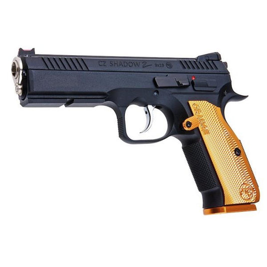 KJ WORKS CZ SHADOW 2 ピストル (ASG ライセンス) - オレンジ-AIRSOFT GOGO エアガン・サバゲー用品通販