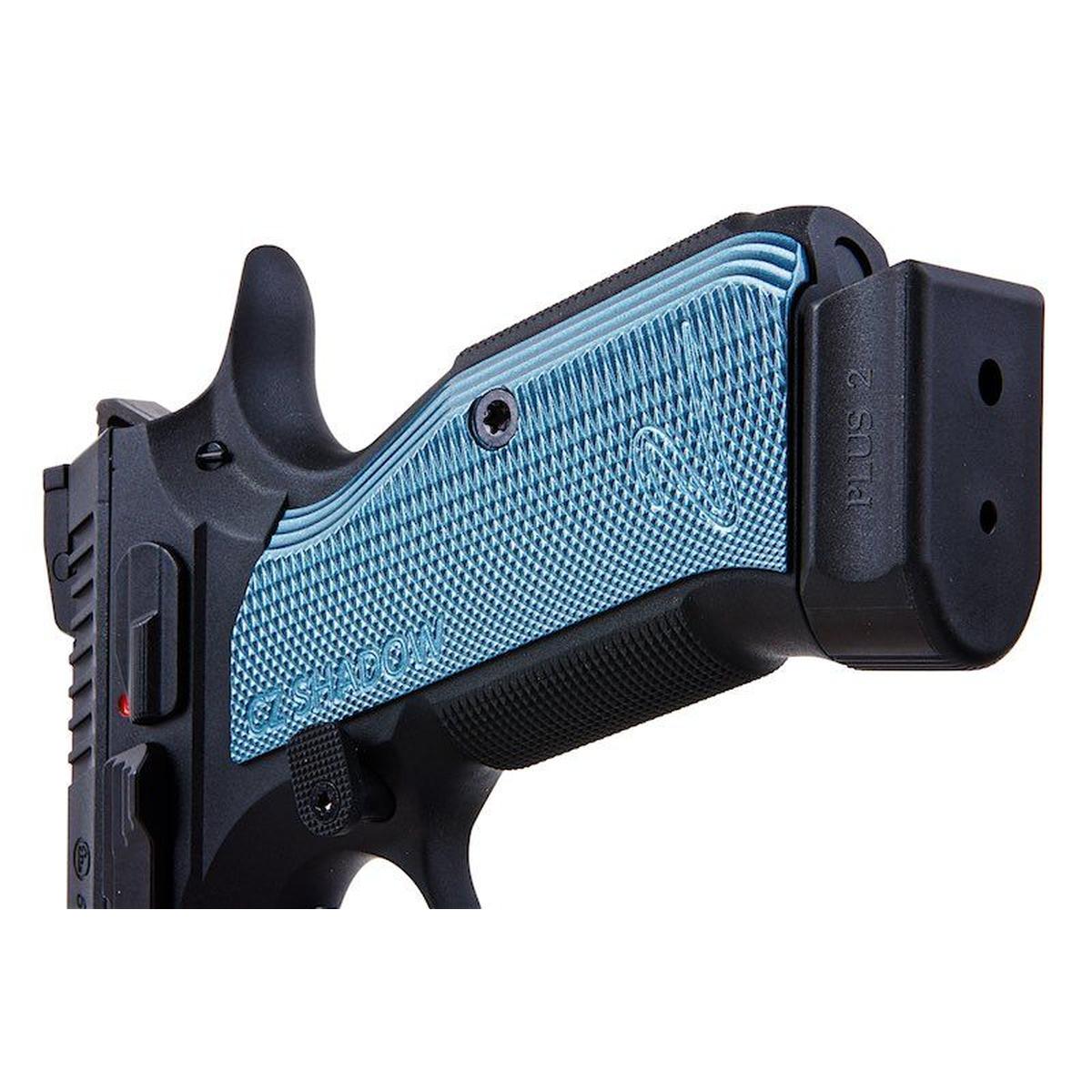 KJ WORKS CZ シャドウ 2 GBB エアソフト ピストル - ネジ付きバレル バージョン (ASG ライセンス)-AIRSOFT GOGO エアガン・サバゲー用品通販