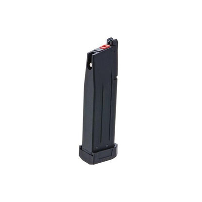 KJ WORKS KP-19 グリーンガスマガジン (25 発、アルミニウム) - HI CAPA 5.1 GBB と互換性あり-AIRSOFT GOGO エアガン・サバゲー用品通販