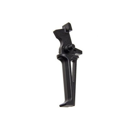 KRYTAC CMC フラットトリガーアセンブリ CNC KRYTAC AEG用 - 陽極酸化ブラック-AIRSOFT GOGO エアガン・サバゲー用品通販