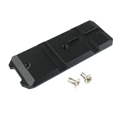 Kung Fu Airsoftアルミ CNC レイル マルイ ハイキャパ 5.1 シリーズ用(KF51-013) - ブラック-AIRSOFT GOGO エアガン・サバゲー用品通販