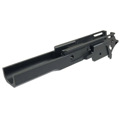 Kung Fu Airsoftアルミミドルフレーム マルイ ハイキャパ 5.1 Airsoft用 (KF51-304) - ブラック-AIRSOFT GOGO エアガン・サバゲー用品通販