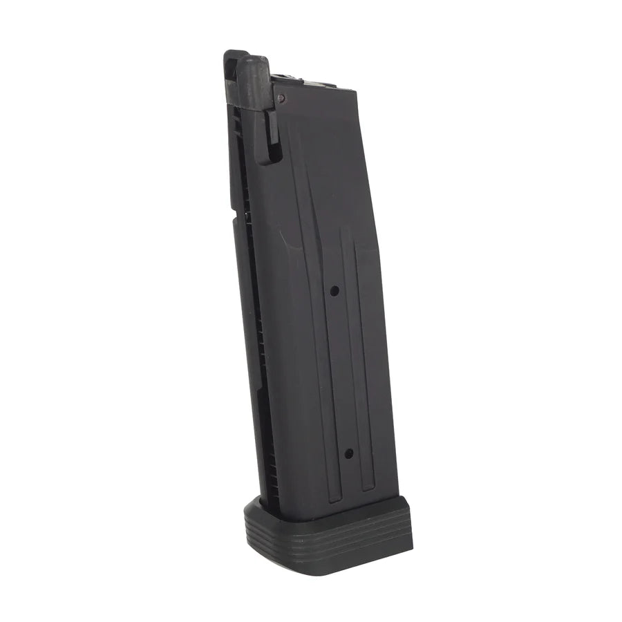 Kung Fu CNC アルミマガジン マルイ ハイキャパ 5.1 GBB ピストル用 (KF51-300BK) - ブラック-AIRSOFT GOGO エアガン・サバゲー用品通販