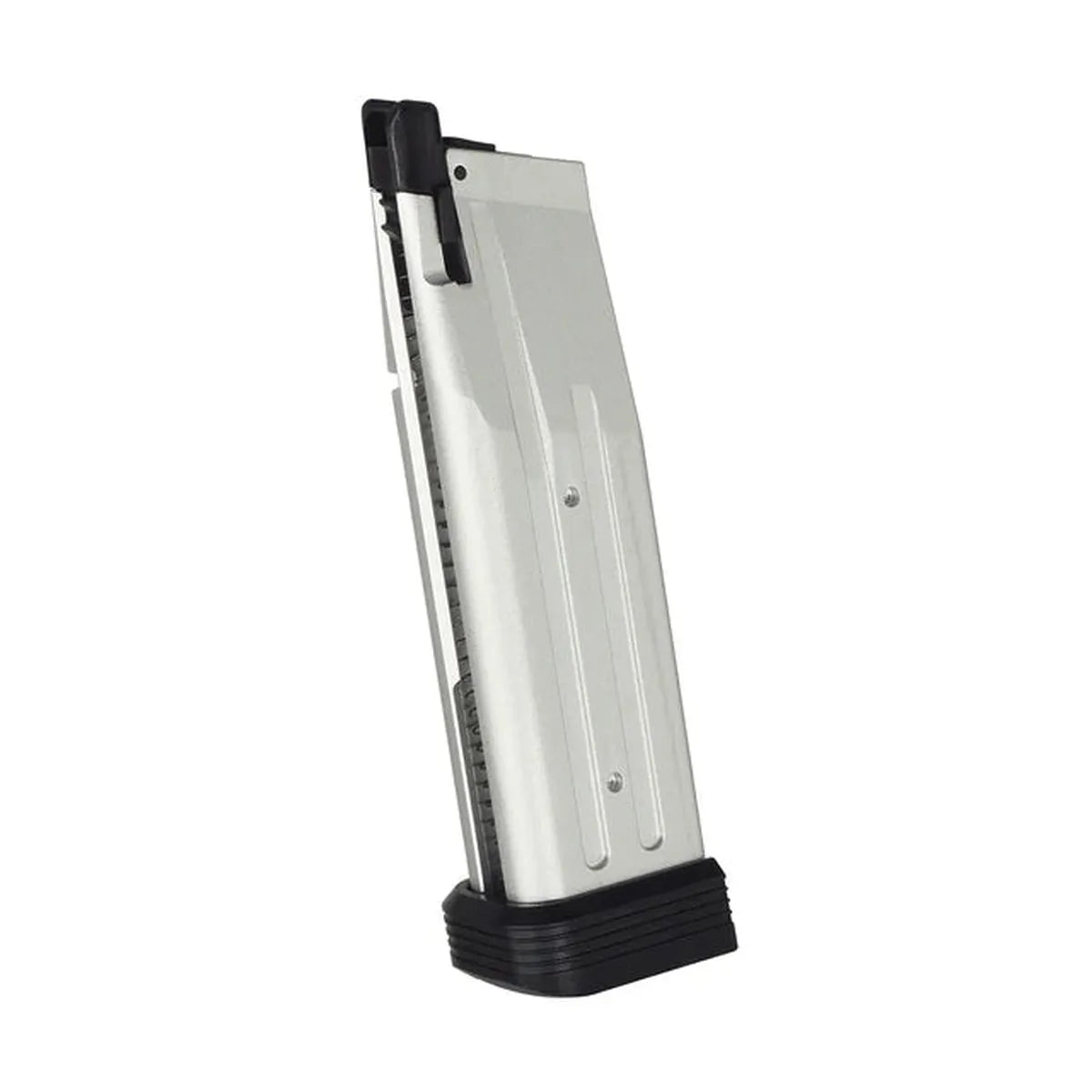 Kung Fu マルイ ハイキャパ 5.1 GBB エアソフトガン用 CNC アルミマガジン (KF51-300SV)-AIRSOFT GOGO エアガン・サバゲー用品通販