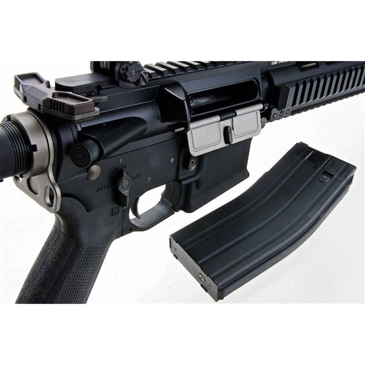 KWA LM4D GBB エアソフト ライフル (新しいツールレス ホップアップ付き) - ブラック-AIRSOFT GOGO エアガン・サバゲー用品通販