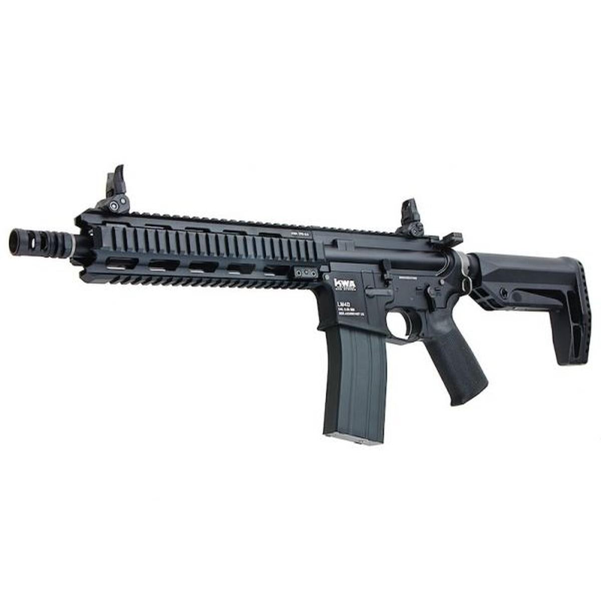 KWA LM4D GBB エアソフト ライフル (新しいツールレス ホップアップ付き) - ブラック-AIRSOFT GOGO エアガン・サバゲー用品通販