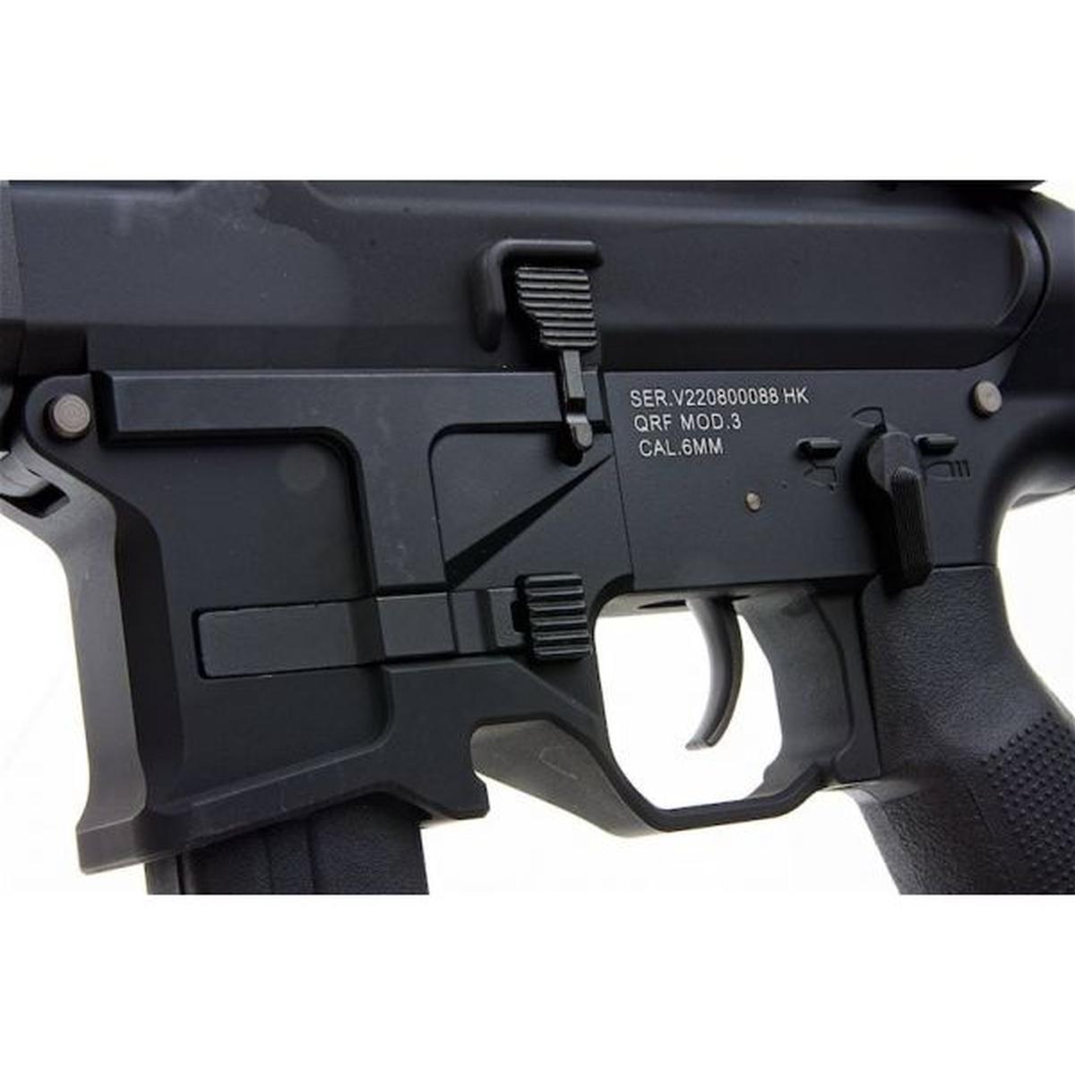 KWA QRF MOD 3 エアソフト AEG ライフル (80RDS マガジン付き)-AIRSOFT GOGO エアガン・サバゲー用品通販