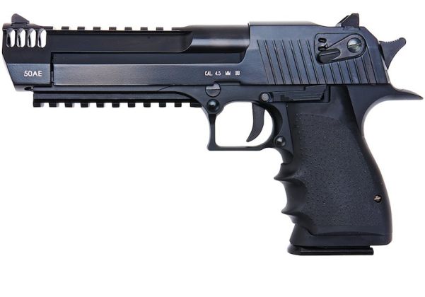 KWC デザートイーグル L6 CO2Airsoft - ブラック (4.5mm ブローバックモデル)-AIRSOFT GOGO エアガン・サバゲー用品通販