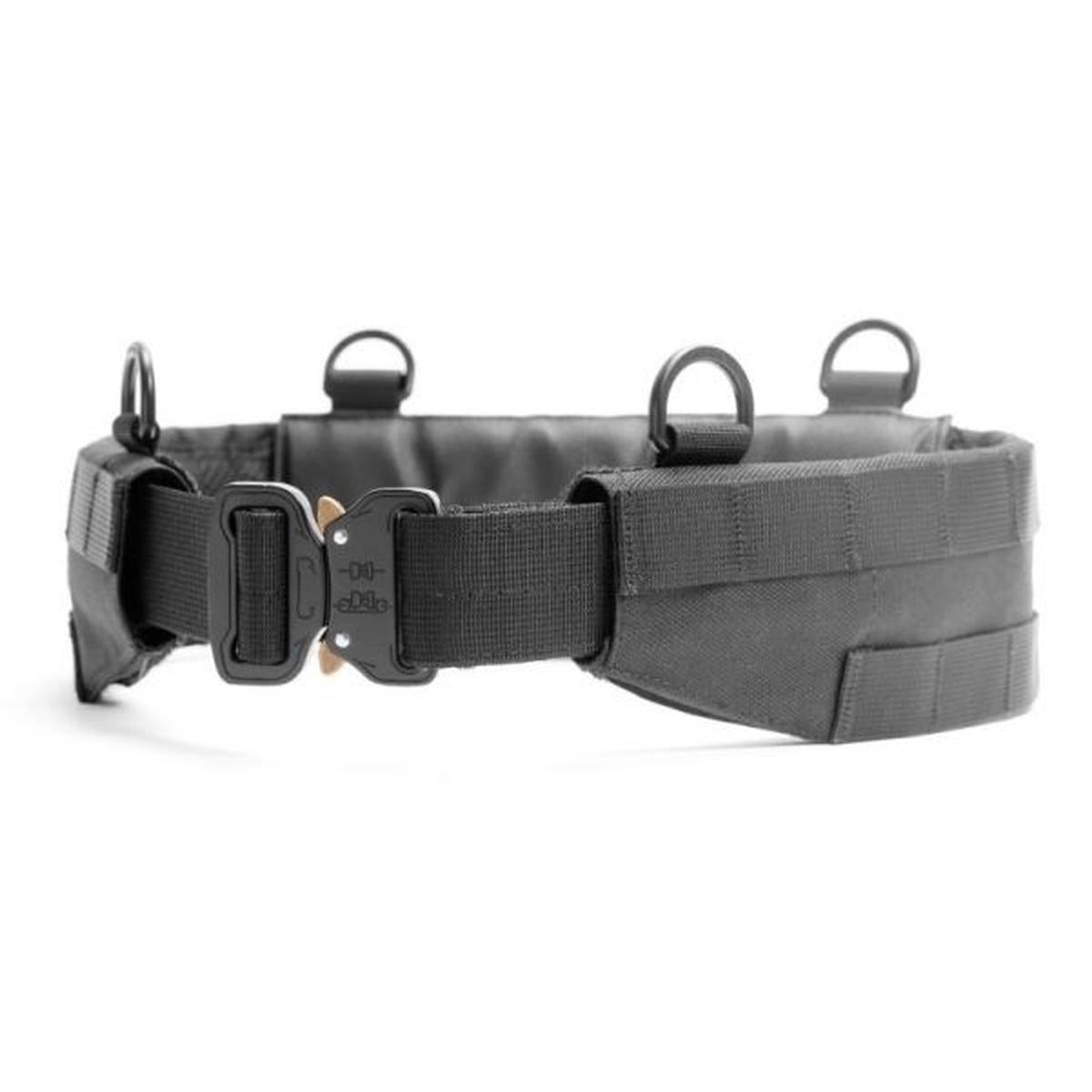LAYLAX (バトルスタイル) 3 ピースモールベルトメタルバックルモデル - ブラック (サイズ L-XL)-AIRSOFT GOGO エアガン・サバゲー用品通販