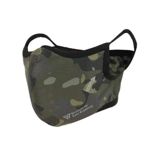 LAYLAX (バトルスタイル) AeroFlex フェイスガード - MCBK (サイズ SM)-AIRSOFT GOGO エアガン・サバゲー用品通販