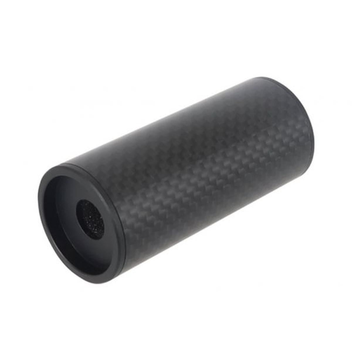 LAYLAX MODE-2 カーボンファイバー製FATサイレンサー (反時計回り14MM、L:70MM)-AIRSOFT GOGO エアガン・サバゲー用品通販