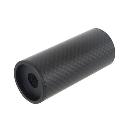 LAYLAX MODE-2 カーボンファイバー製FATサイレンサー (反時計回り14MM、L:70MM)-AIRSOFT GOGO エアガン・サバゲー用品通販