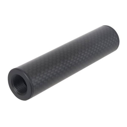 LAYLAX MODE-2 カーボンスリムサイレンサー (反時計回り14MM、L:100MM)-AIRSOFT GOGO エアガン・サバゲー用品通販